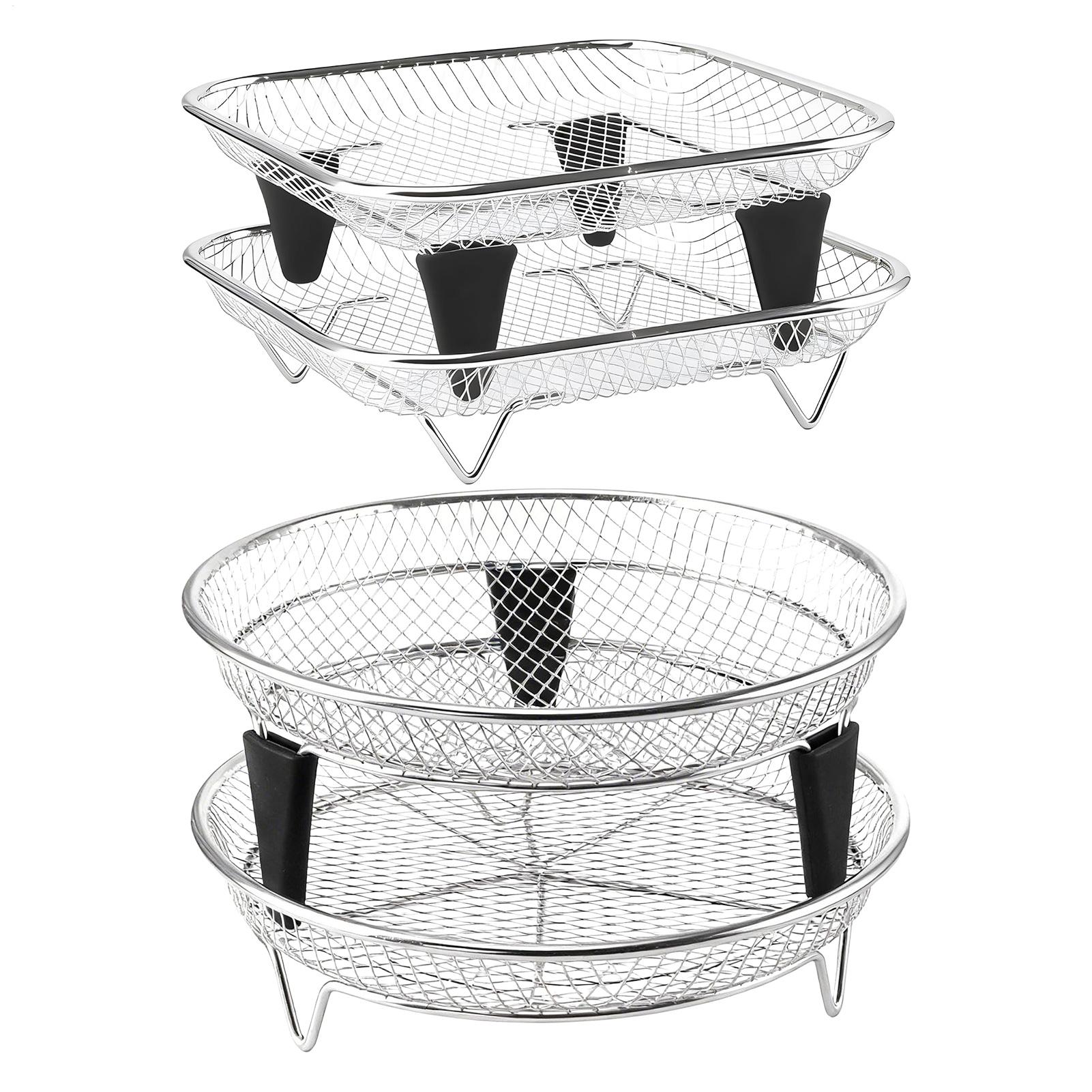 Commercial Kitchen Steamer - Cesta para freidora de aire de