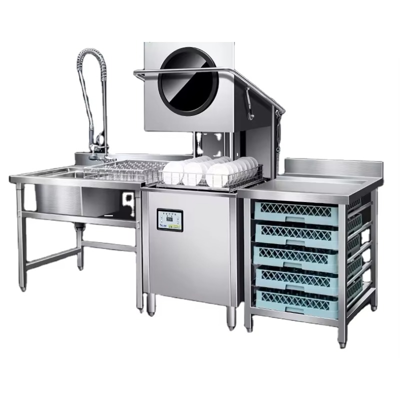 Commercial Kitchen - Lavavajillas Comercial Eléctrico Independiente con Campana
