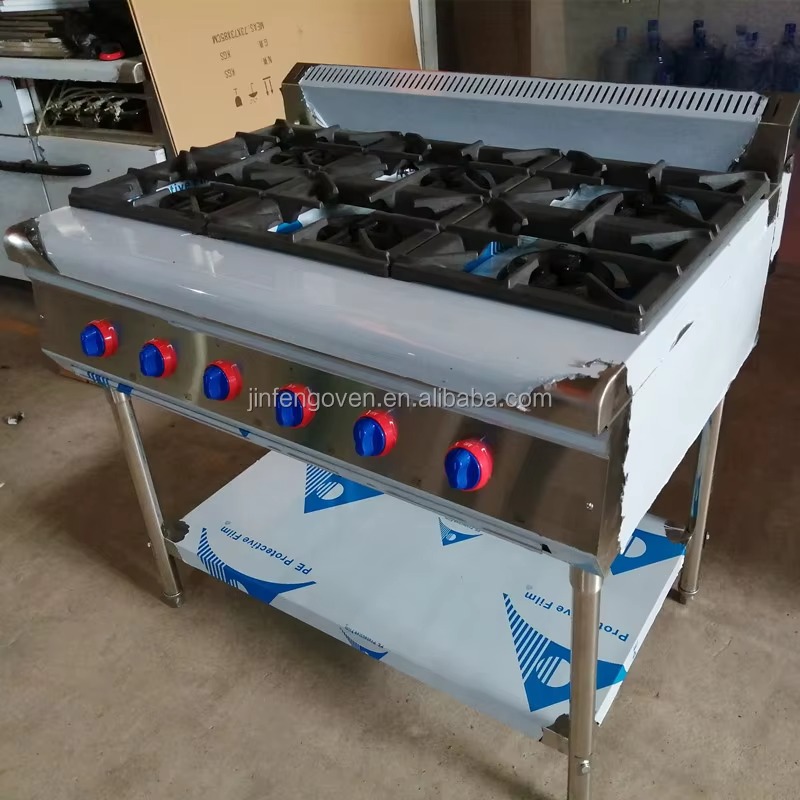 Commercial Kitchen - Equipo de Cocina Comercial Profesional, Estufa