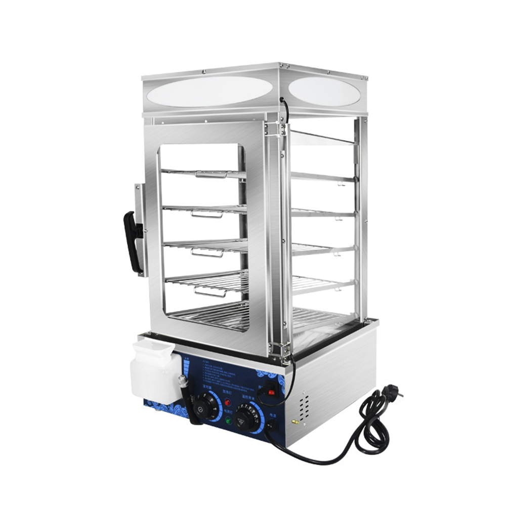 Commercial Kitchen Steamer - Vaporera Eléctrica Comercial de Acero Inoxidable