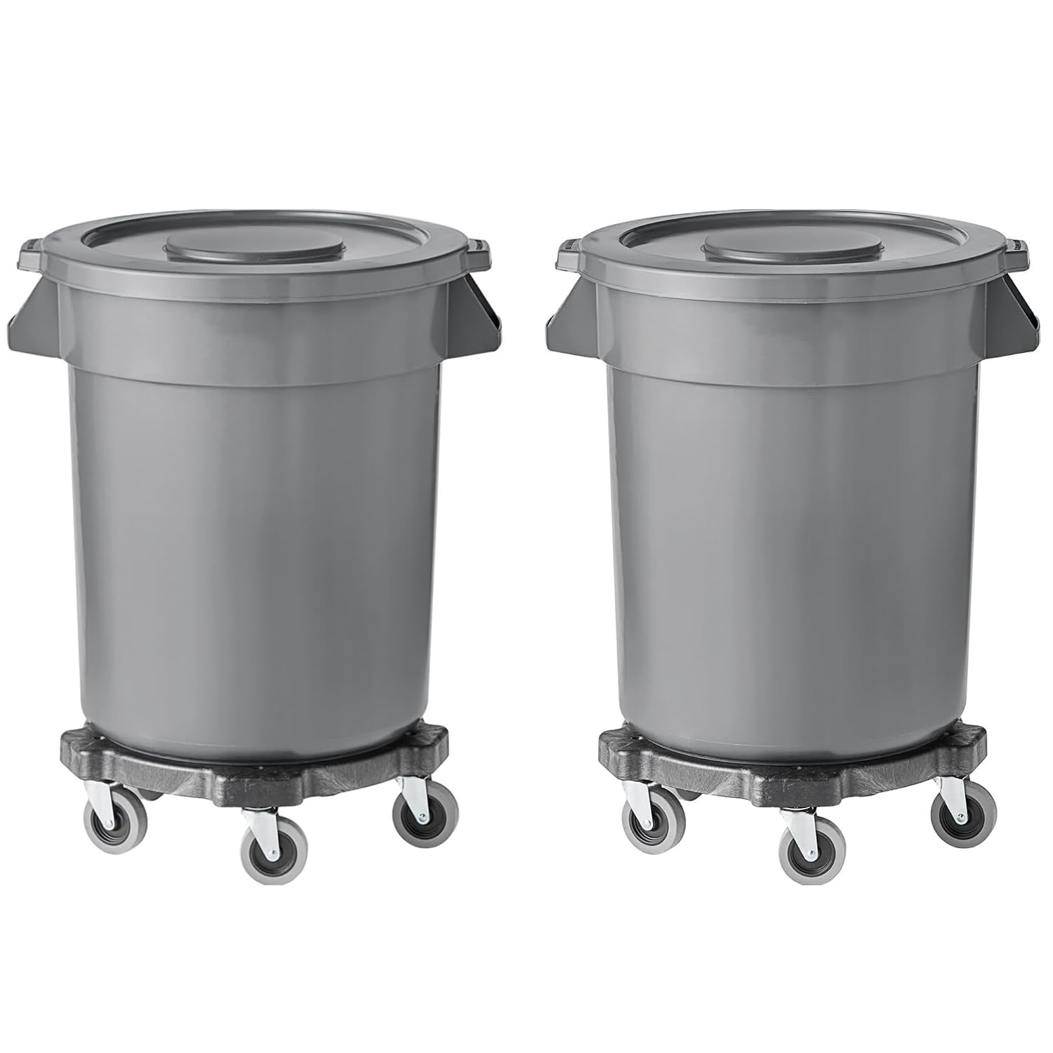 Commercial Kitchen Garbage Can - Paquete de 2 Contenedores de Basura