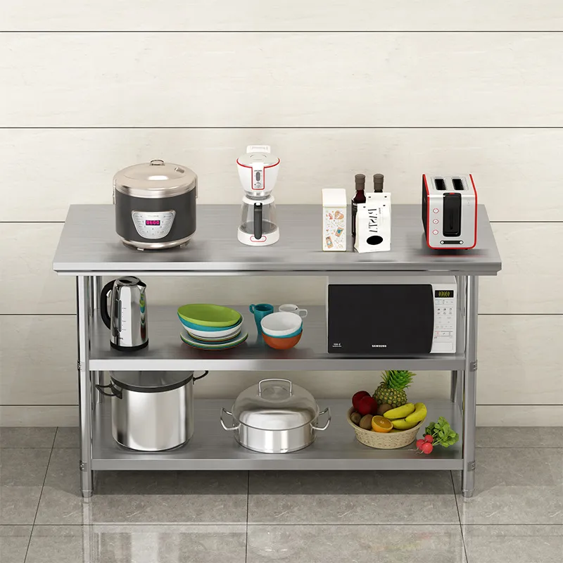 Commercial Kitchen Prep Table - Mesa de Trabajo de Acero Inoxidable