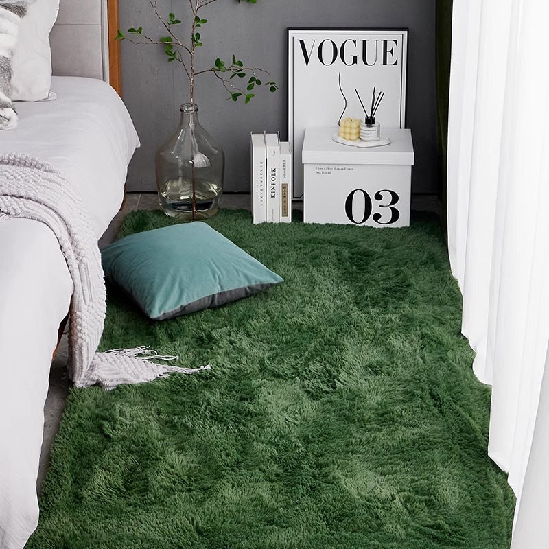 Commercial Dishwasher Table - Lujosa alfombra verde para dormitorio, llena