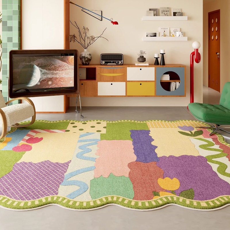 Commercial Dishwasher Table - Alfombra abstracta de dopamina para sala