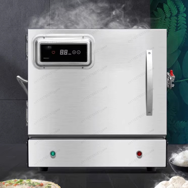 Vaporera eléctrica de acero in - Commercial Kitchen Steamer reseña y precio