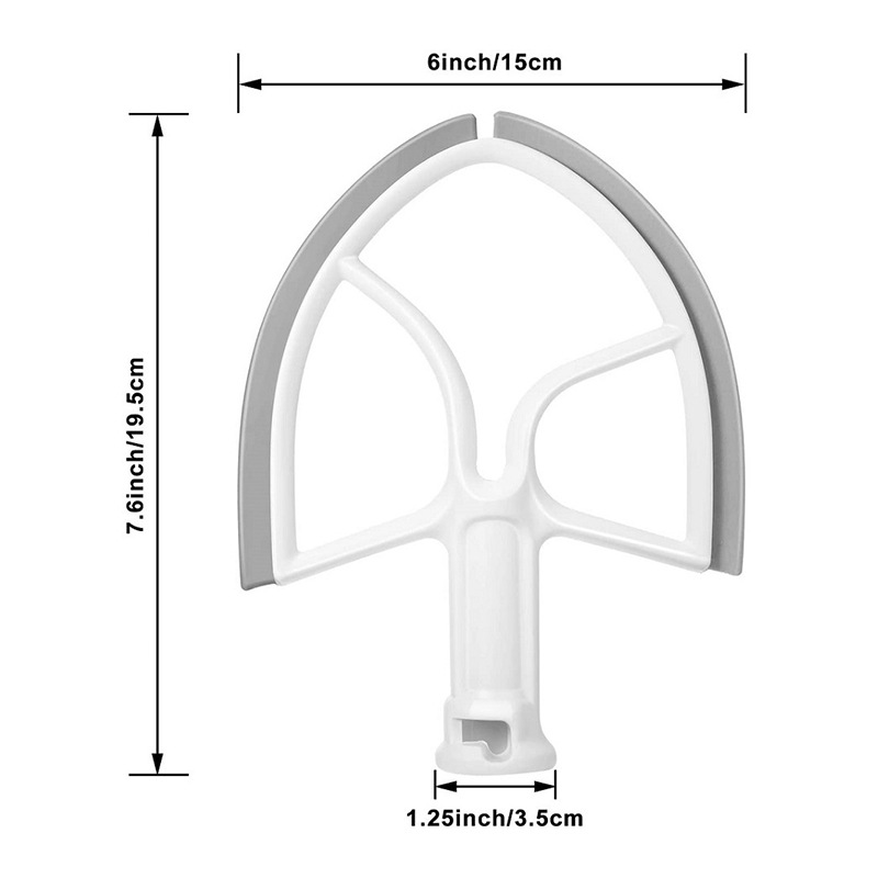 Batidor de Borde Flexible para - Commercial Kitchen Juicer reseña y precio