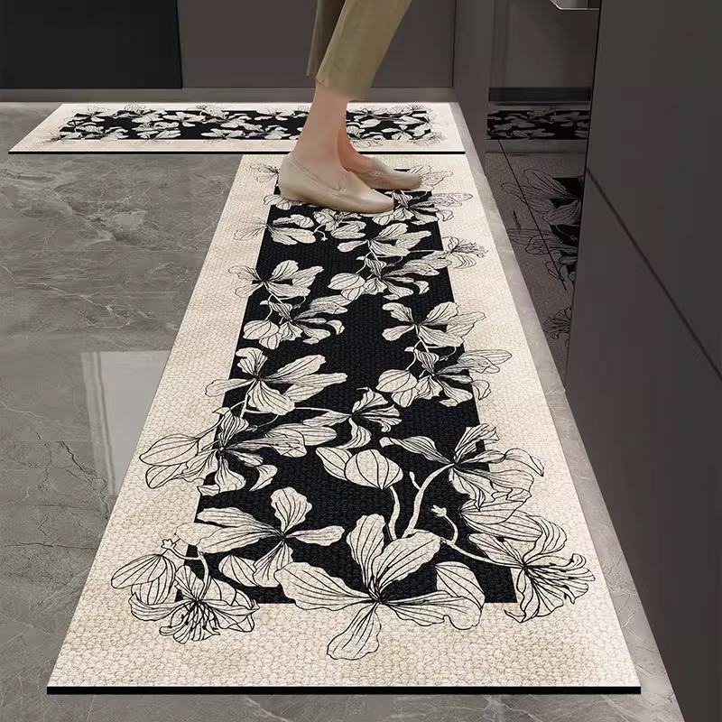 Alfombra de cocina impermeable - Commercial Kitchen Vinyl Flooring reseña y precio