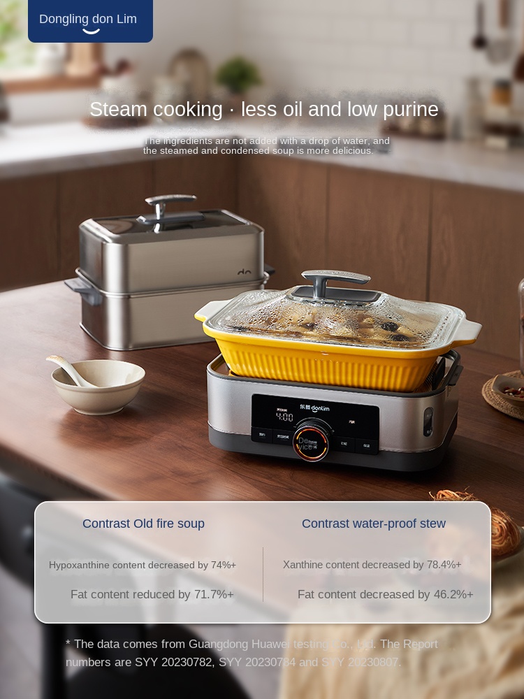 Donlim DL-1005-vaporera multif - Commercial Kitchen Steamer reseña y precio