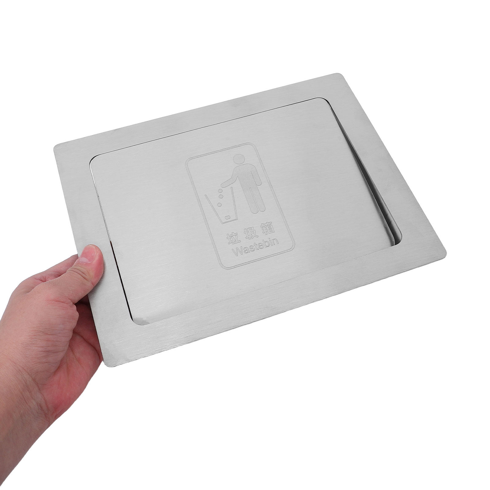 Tapa de cubo de basura empotra - Commercial Kitchen Garbage Can reseña y precio