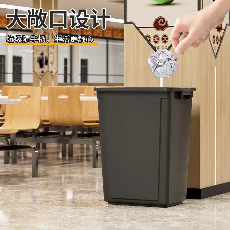 Cubo de Basura Grande de 100L  - Commercial Kitchen Garbage Can reseña y precio