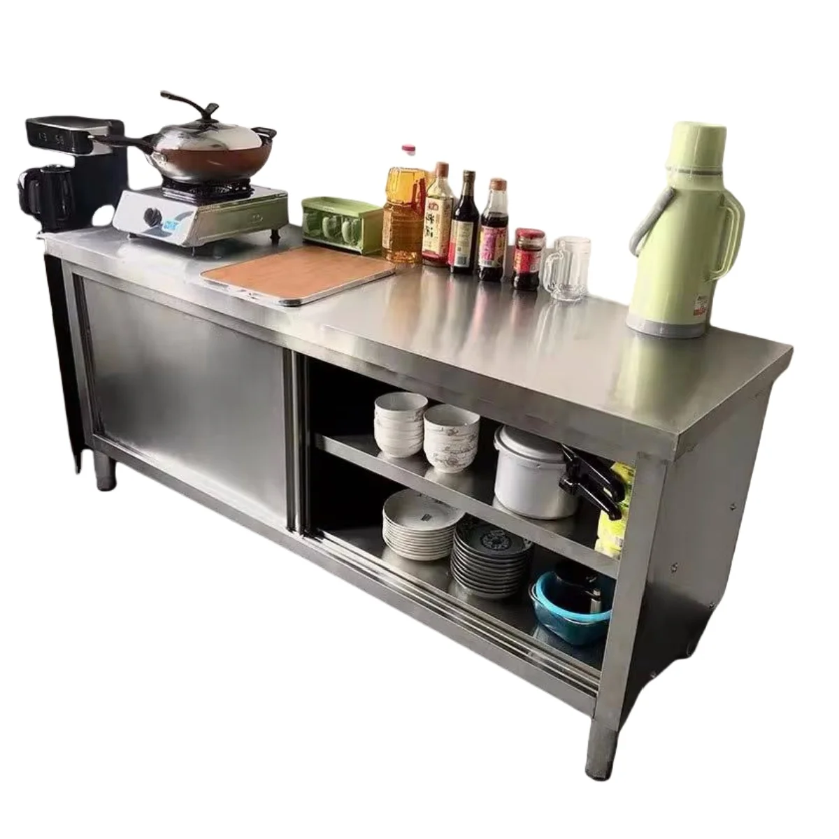 Equipo de Cocina Comercial Mul - Commercial Kitchen Prep Table reseña y precio