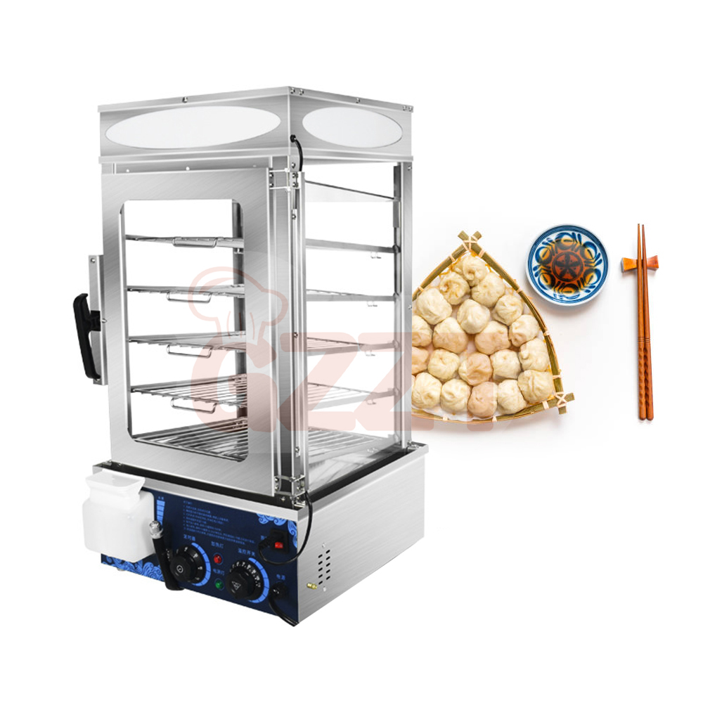 Vaporera Eléctrica Comercial d - Commercial Kitchen Steamer reseña y precio