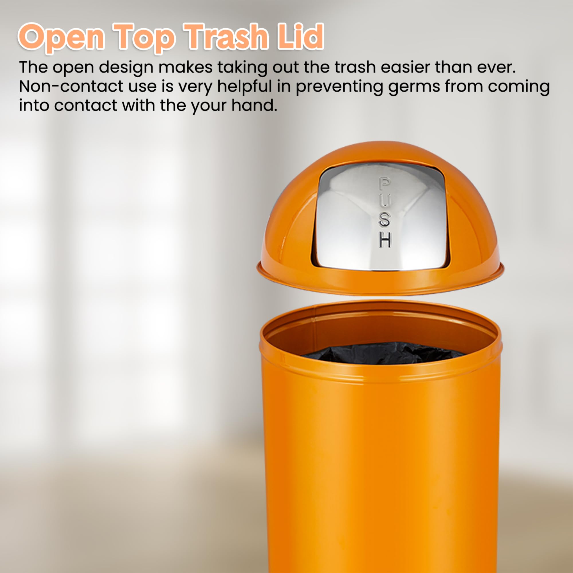 Cubo de Basura de 65 Litros co - Commercial Kitchen Garbage Can reseña y precio