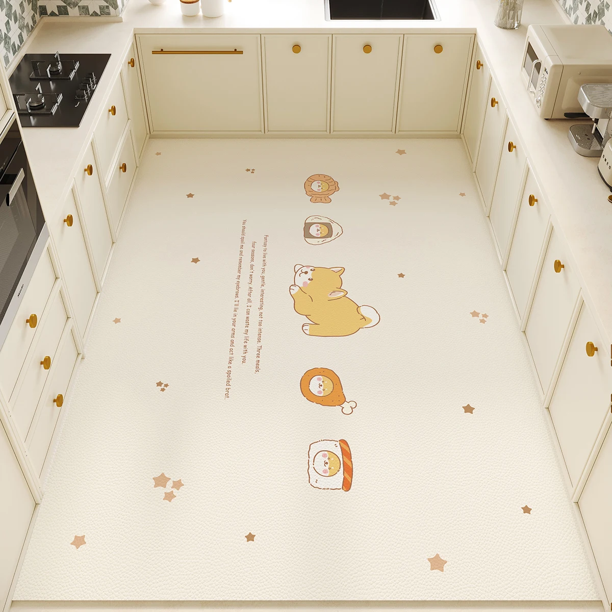 Alfombra de Cocina de PVC, Alf - Commercial Kitchen Vinyl Flooring reseña y precio