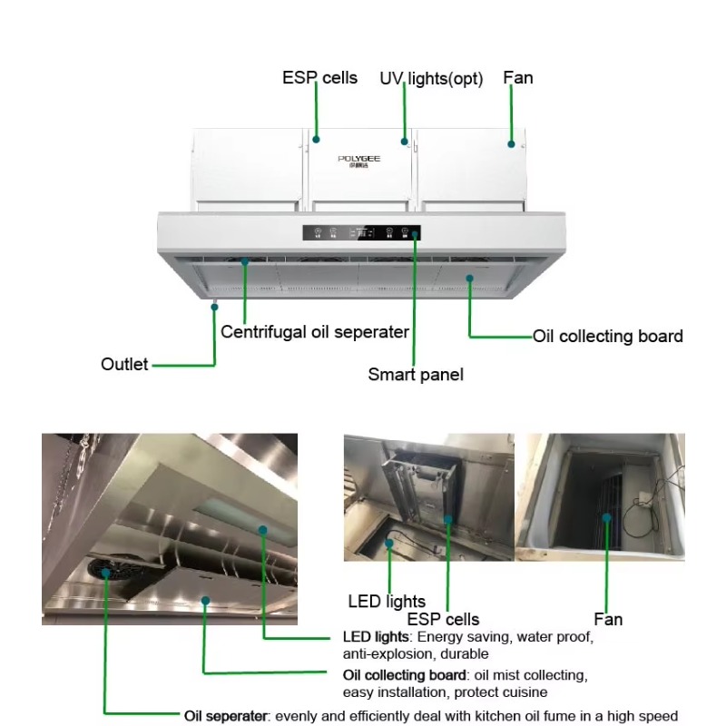 Campana Extractora Comercial P - Commercial Kitchen reseña y precio