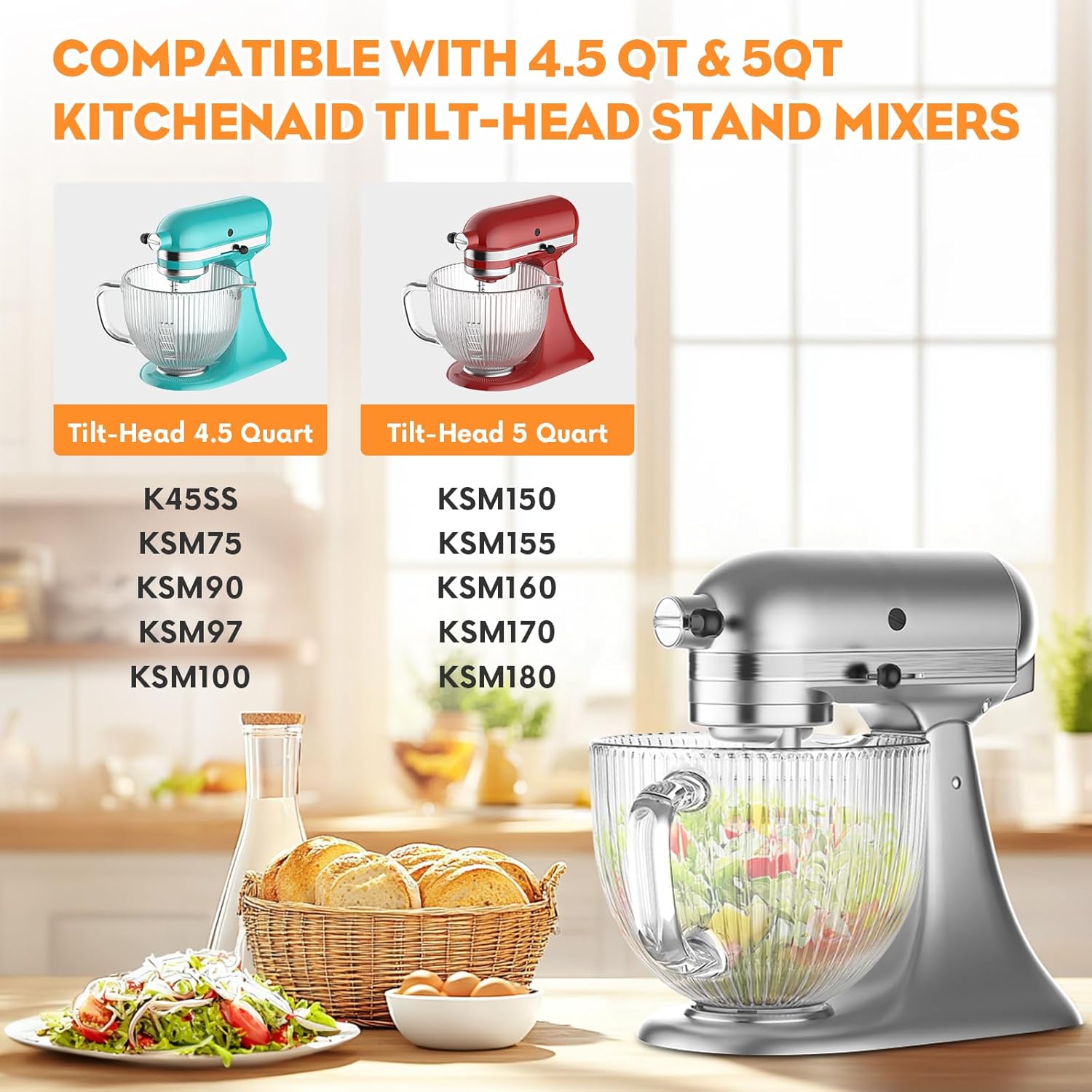 GVODE Cuenco de vidrio para ba - Commercial Kitchen Juicer reseña y precio
