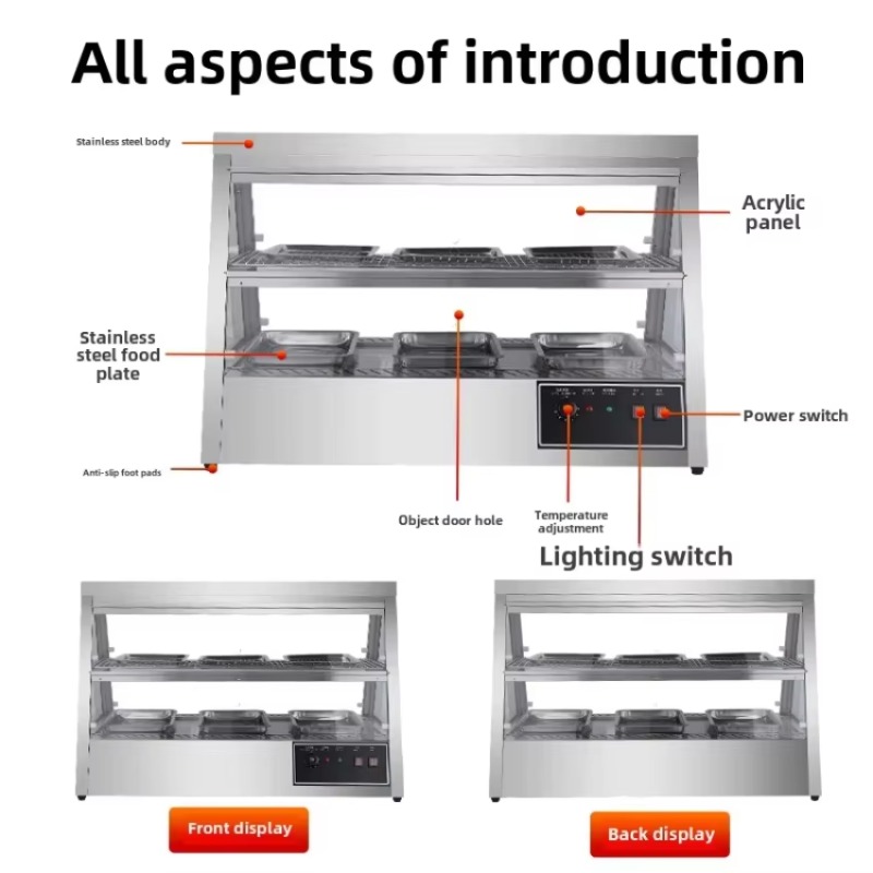 Gabinete de Calentamiento Come - Commercial Kitchen Cabinet reseña y precio