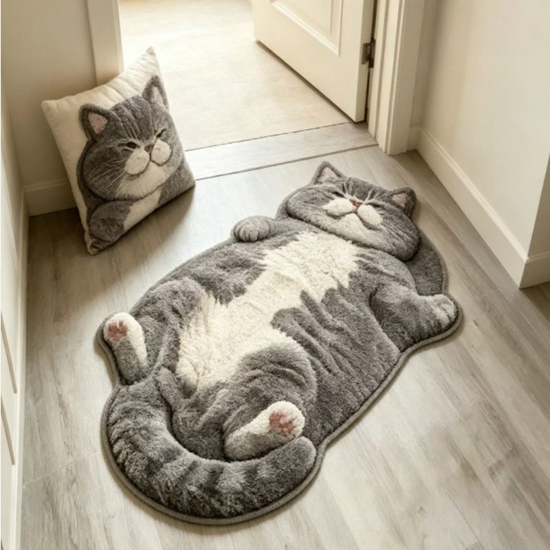 VIKAMA Alfombra de felpa con f - Commercial Dishwasher Table reseña y precio
