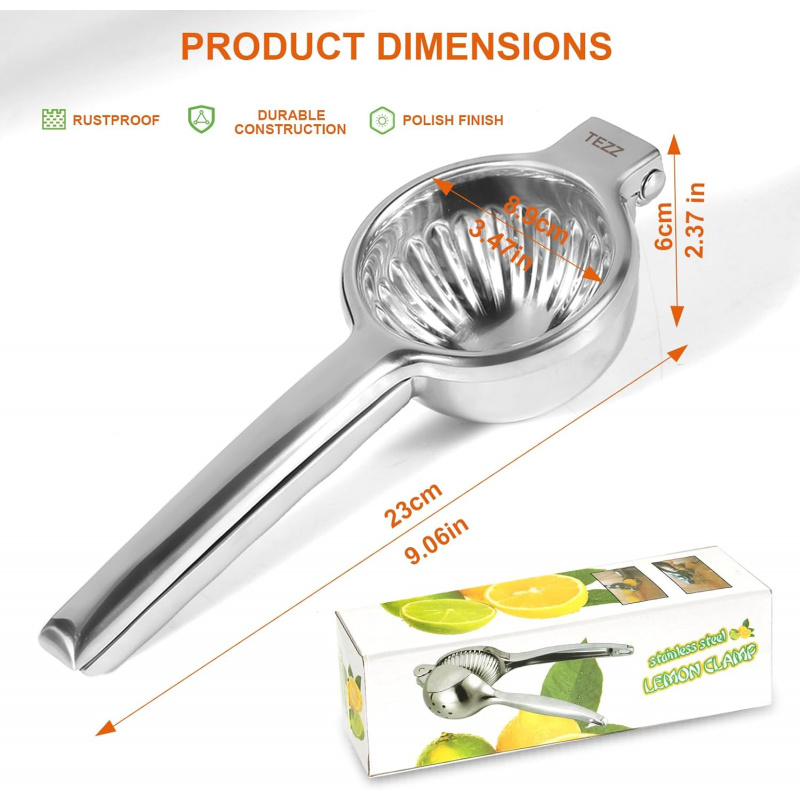 Exprimidor de limón comercial  - Commercial Kitchen Juicer reseña y precio