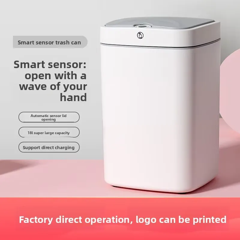 Cubo de basura inteligente de  - Commercial Kitchen Garbage Can reseña y precio