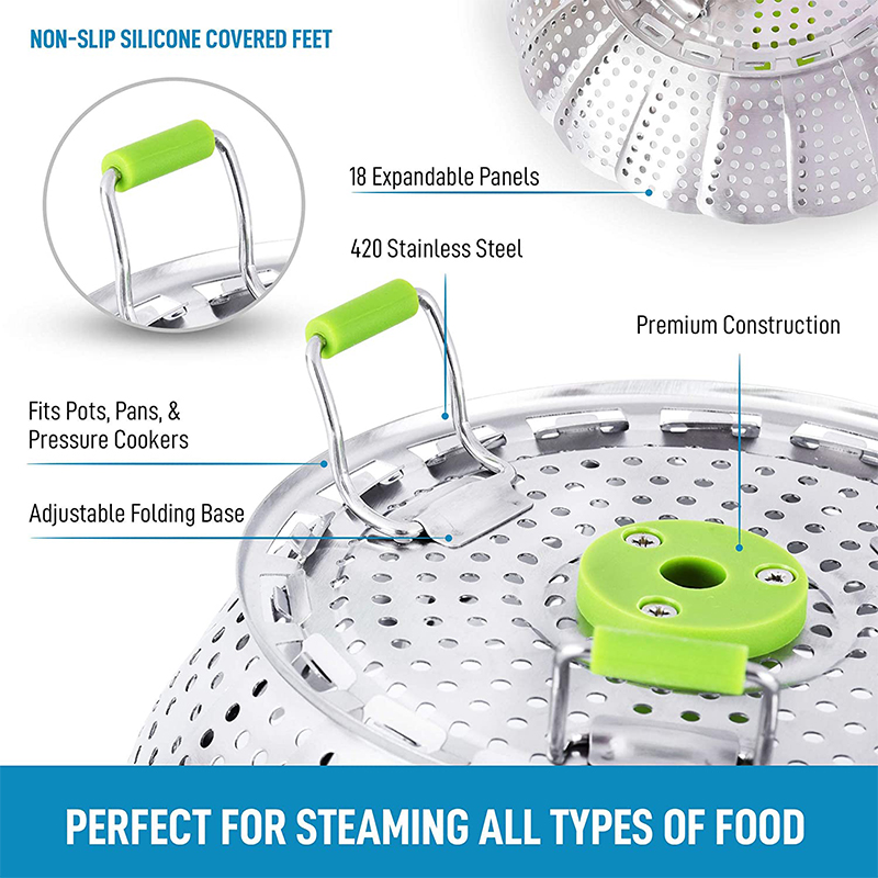 Bandeja para cocinar al vapor  - Commercial Kitchen Steamer reseña y precio