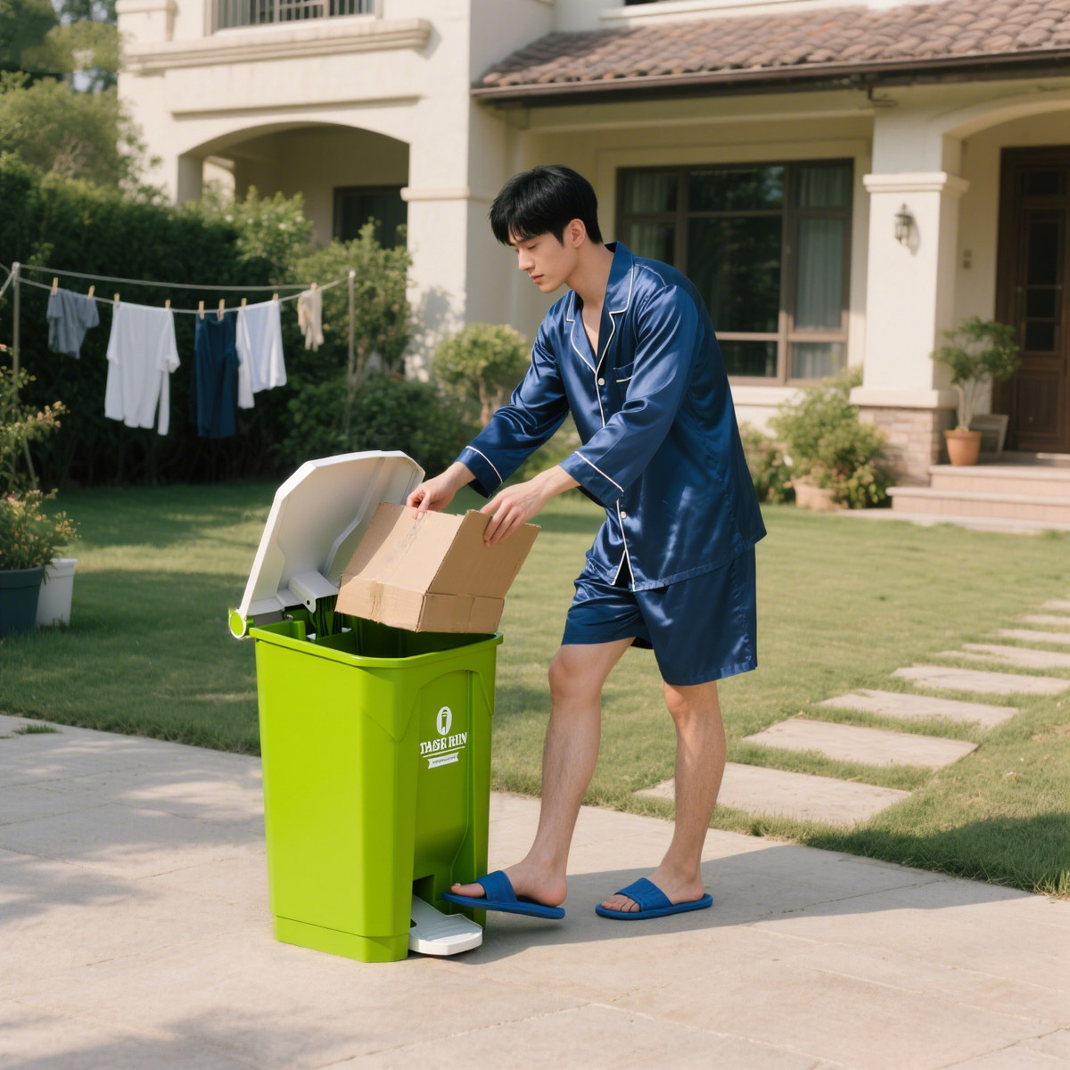 Contenedor de Basura Grande pa - Commercial Kitchen Garbage Can reseña y precio