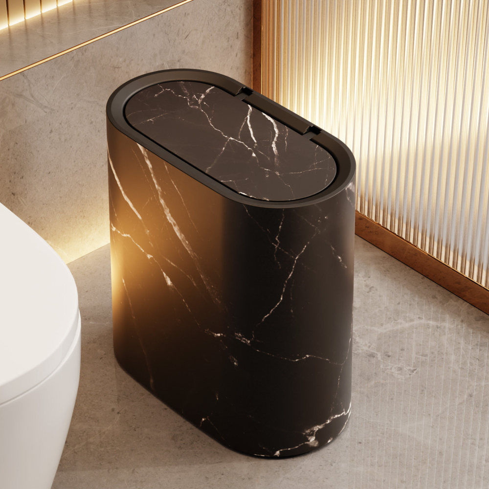 Cubo de basura estrecho para c - Commercial Kitchen Garbage Can reseña y precio