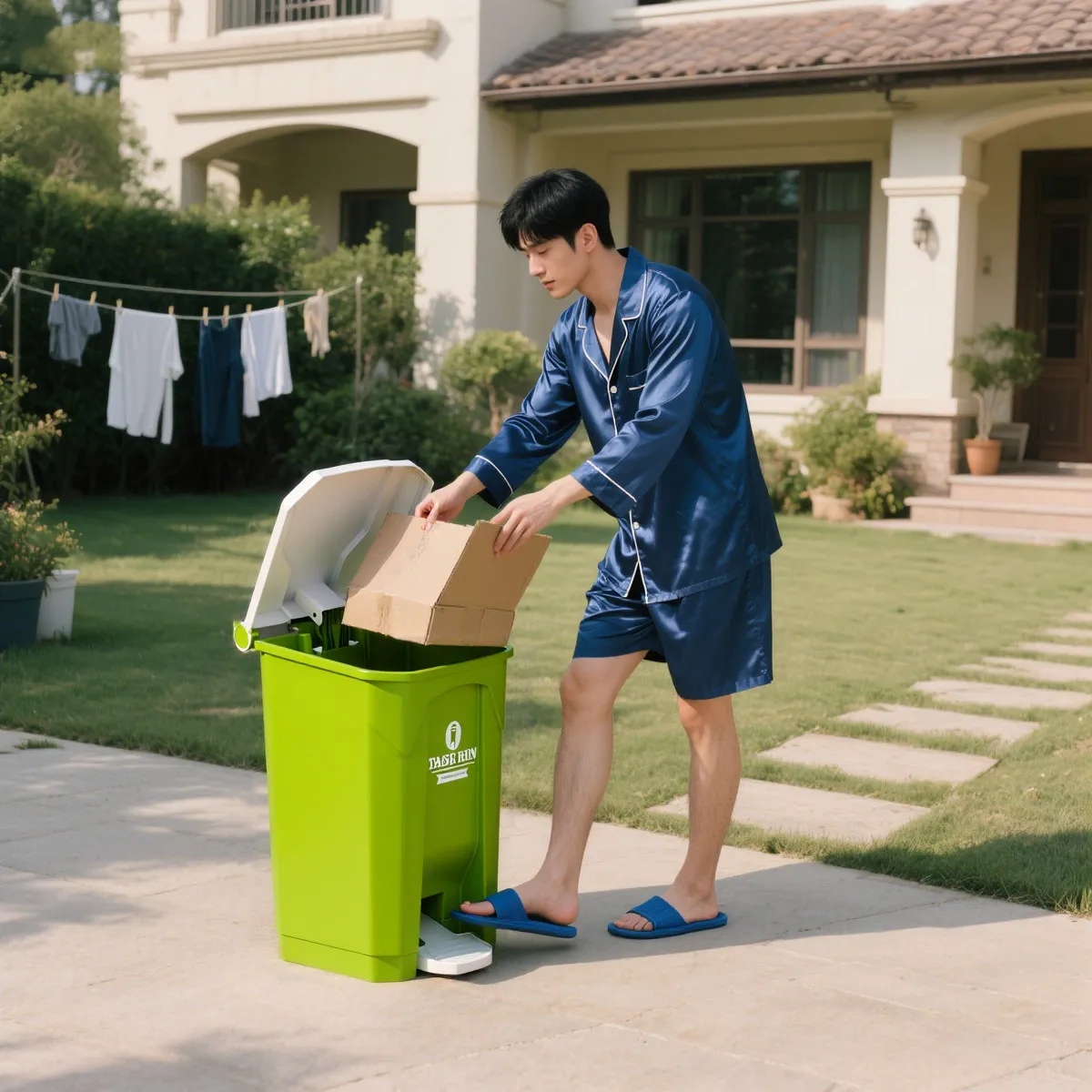 Contenedor de Basura Grande pa - Commercial Kitchen Garbage Can reseña y precio