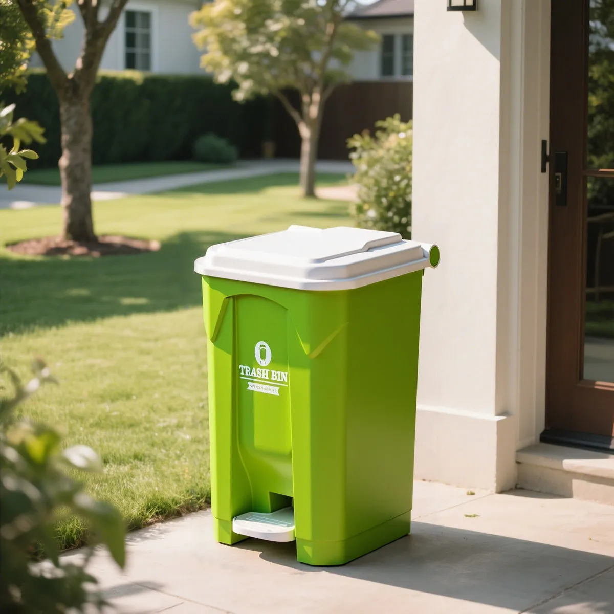 Contenedor de Basura Grande pa - Commercial Kitchen Garbage Can reseña y precio