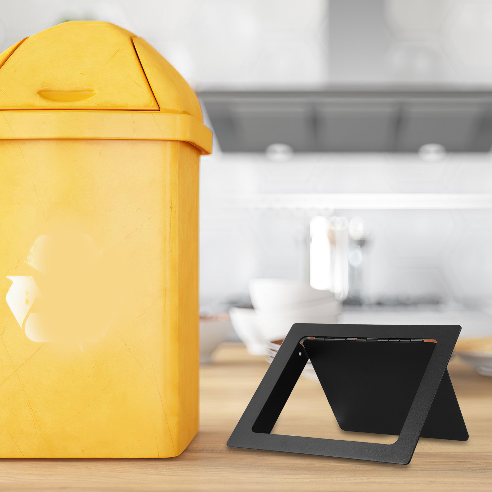 Cubo de basura rectangular de  - Commercial Kitchen Garbage Can reseña y precio
