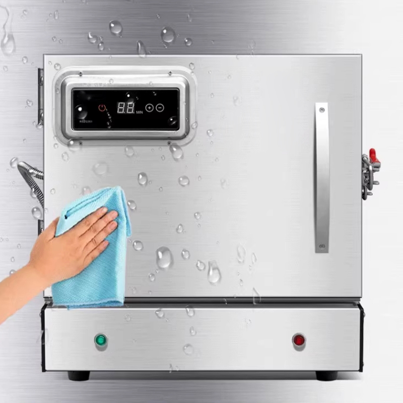 Vaporera eléctrica de acero in - Commercial Kitchen Steamer reseña y precio